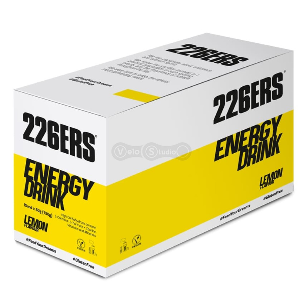 Напиток 226ERS Energy Drink лимон 50г 15шт/упаковка 750г