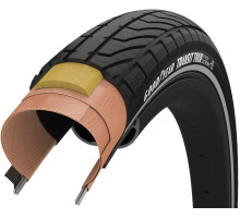 Вело покришка 27.5x2.00 (50-584) GoodYear Transit Tour S3: Protection, Wire, Black + reflective strips, 60tpi