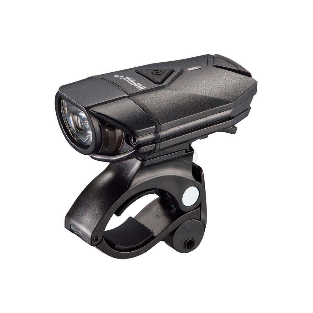 Фара передня Infini Super Lava I-263PH3-Black, 1 світлодіод 3W, 4 режими, USB кабель, з кріпленням на шолом HM