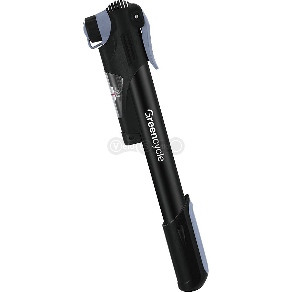 Ручной насос Green Cycle GPM-065 телескопический алюминиевый, 80 psi