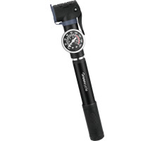 Ручной насос Green Cycle GPM-063 телескопический алюминиевый с манометром, 80 psi