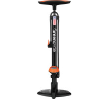 Насос напольный Green Cycle GPF-010 стальной корпус, с манометром, 120 psi