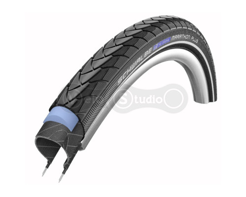 Покрышка 26x1.50 (40-559) Schwalbe MARATHON PLUS HS440 S-Guard B/B+RT EC, 67EPI