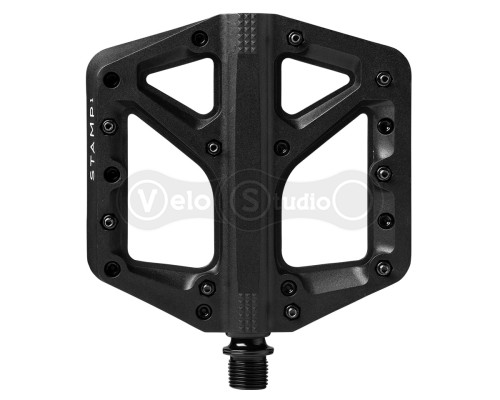 Педалі Crankbrothers STAMP 1, розмір L (43-49 eu), чорні