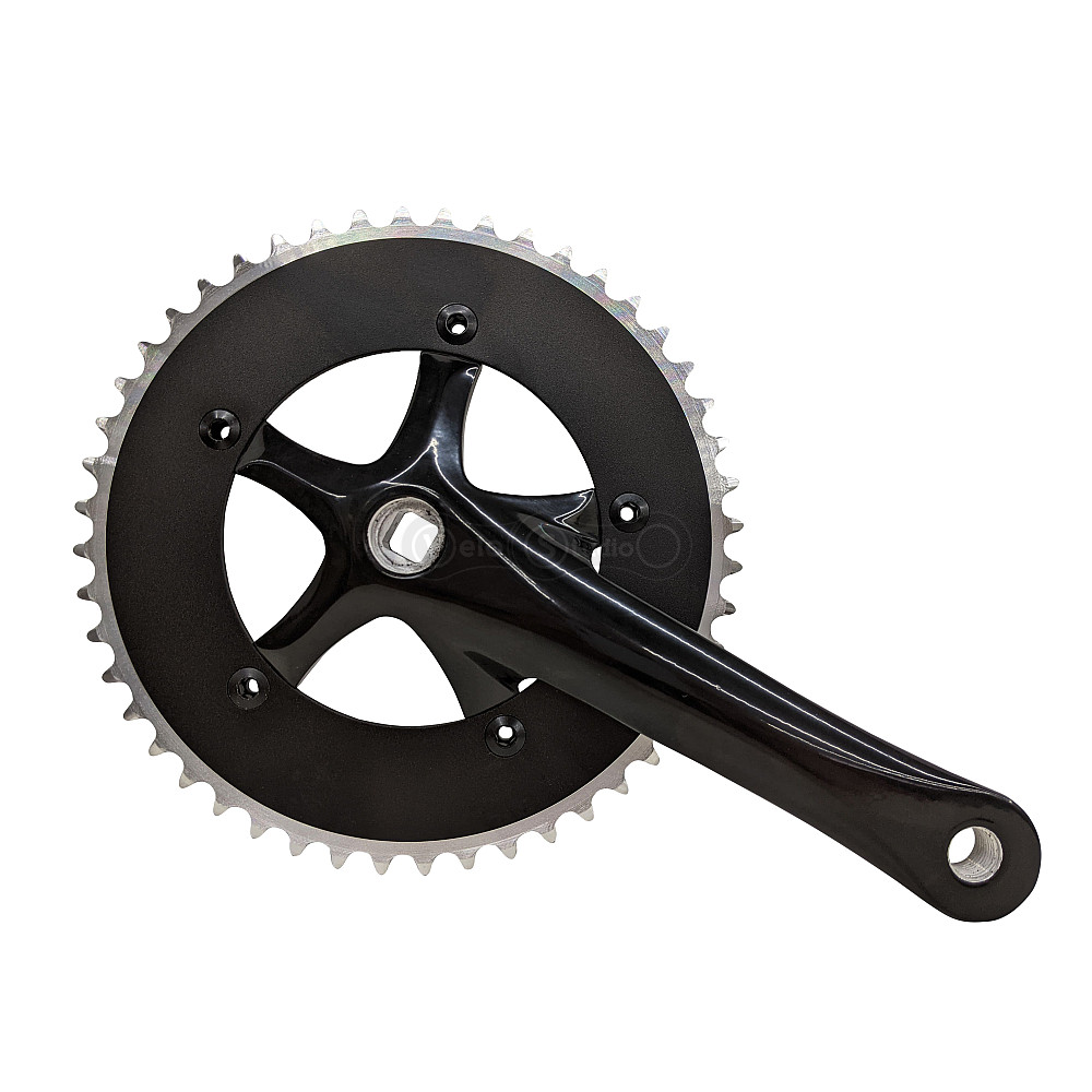 Шатуни Prowheel SOLID-246T-F-1 46T 175 мм чорні