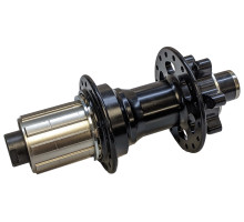 Втулка задня Quando KT-XF4R 12x142MM, 32H 11S, 6 болтів, чорна