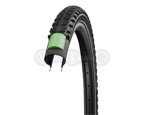 Вело покрышка 28x2.00 Schwalbe MARATHON 365 Perf, GreenGuard, TwinSkin B/B+RT HS475