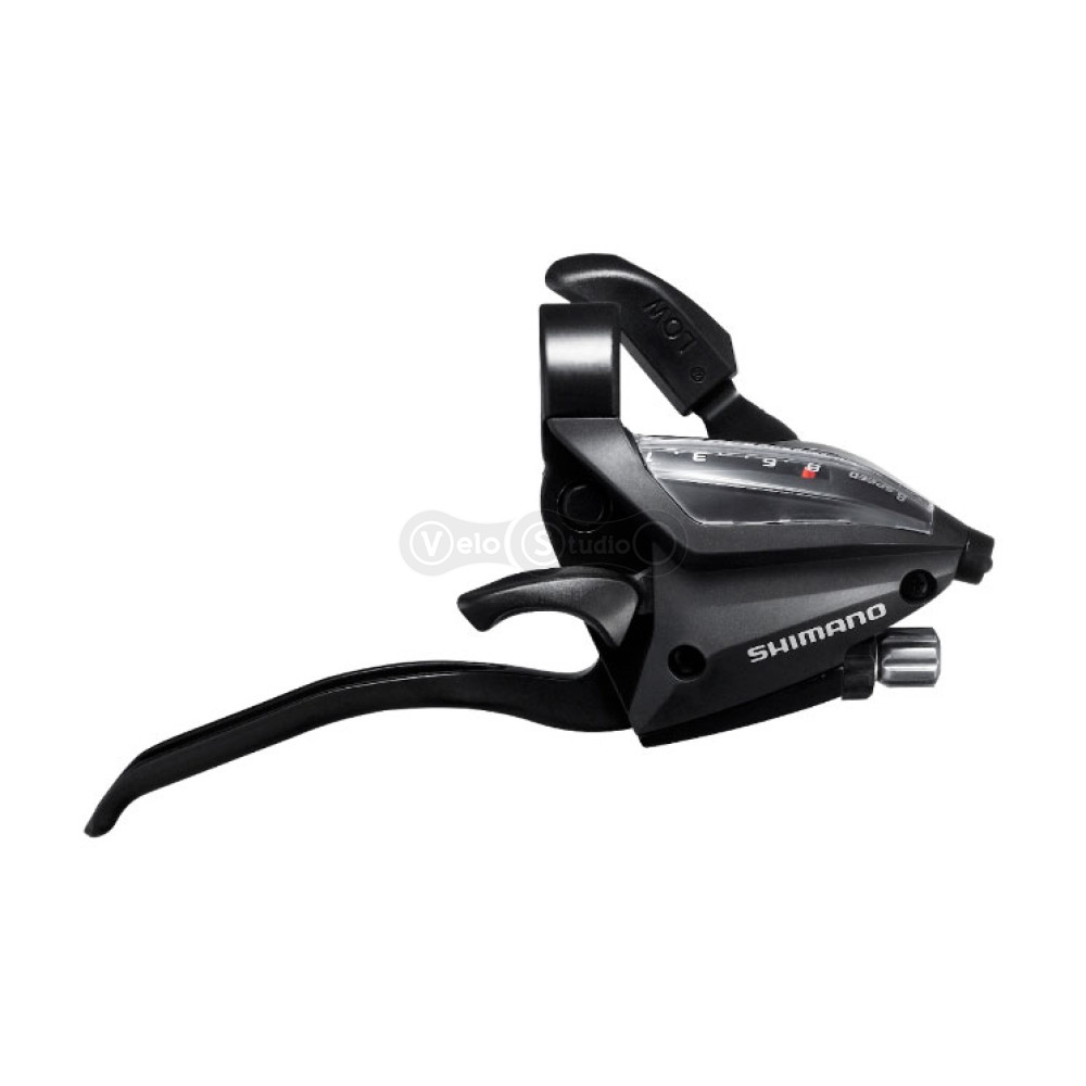 Моноблок правий Shimano ST-EF500, 8 швидкостей, чорний ОЕМ
