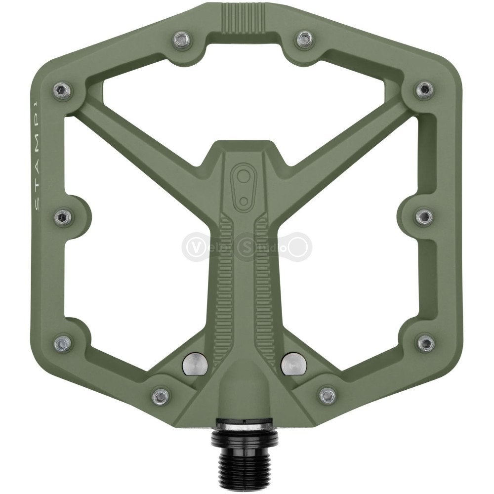 Педалі Crankbrothers STAMP 1 (GEN. 2), розмір L (43-49 eu), зелені