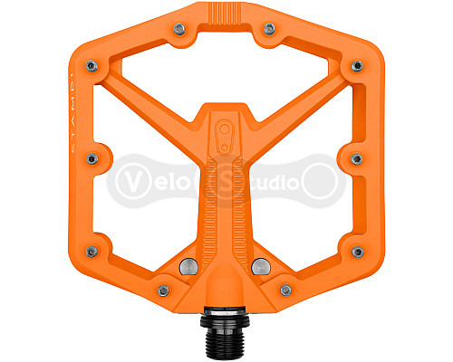 Педали Crankbrothers STAMP 1 (GEN. 2), размер L (43-49 eu), оранжевые