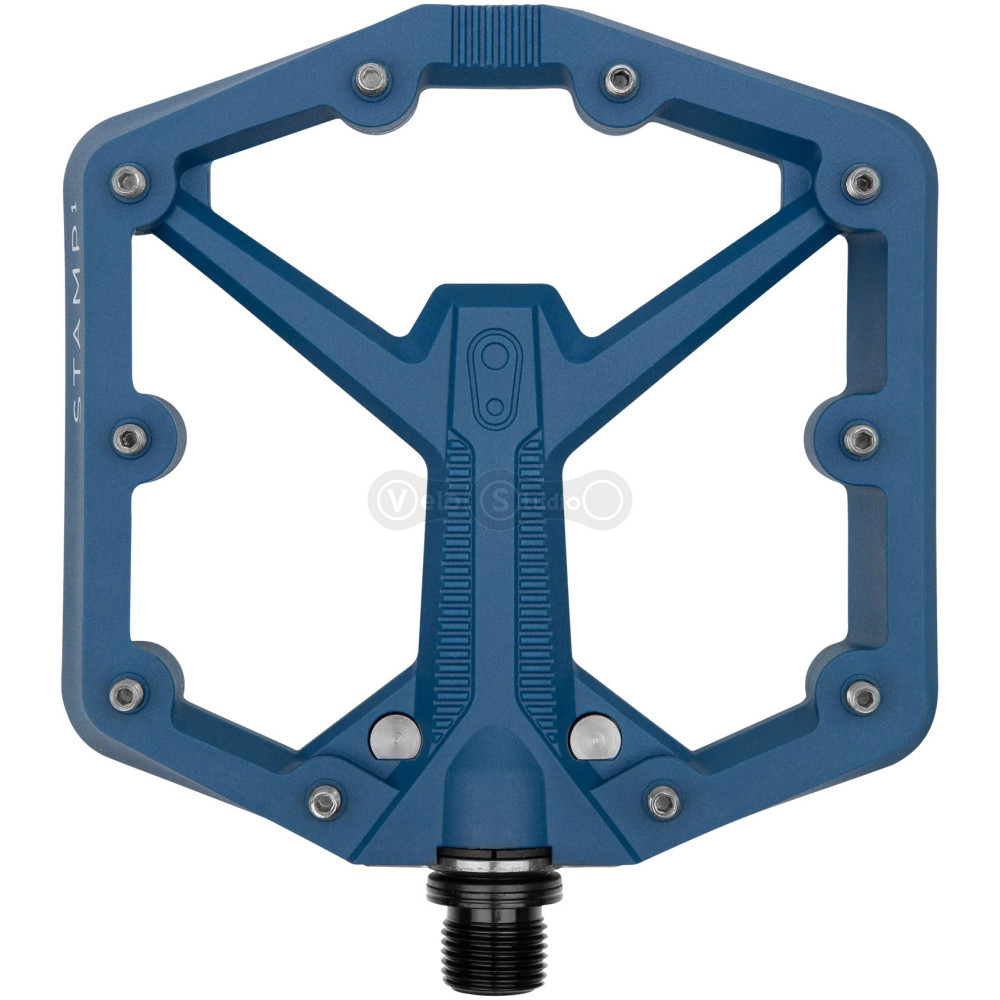 Педали Crankbrothers STAMP 1 (GEN. 2), размер L (43-49 eu), синие