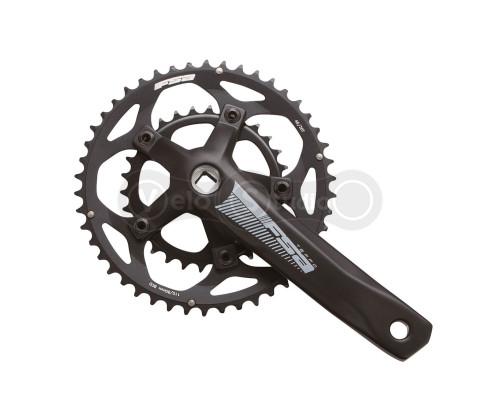 Шатуны FSA TEMPO SUPERCOMPACT, 172,5мм, 46т/30т, черные