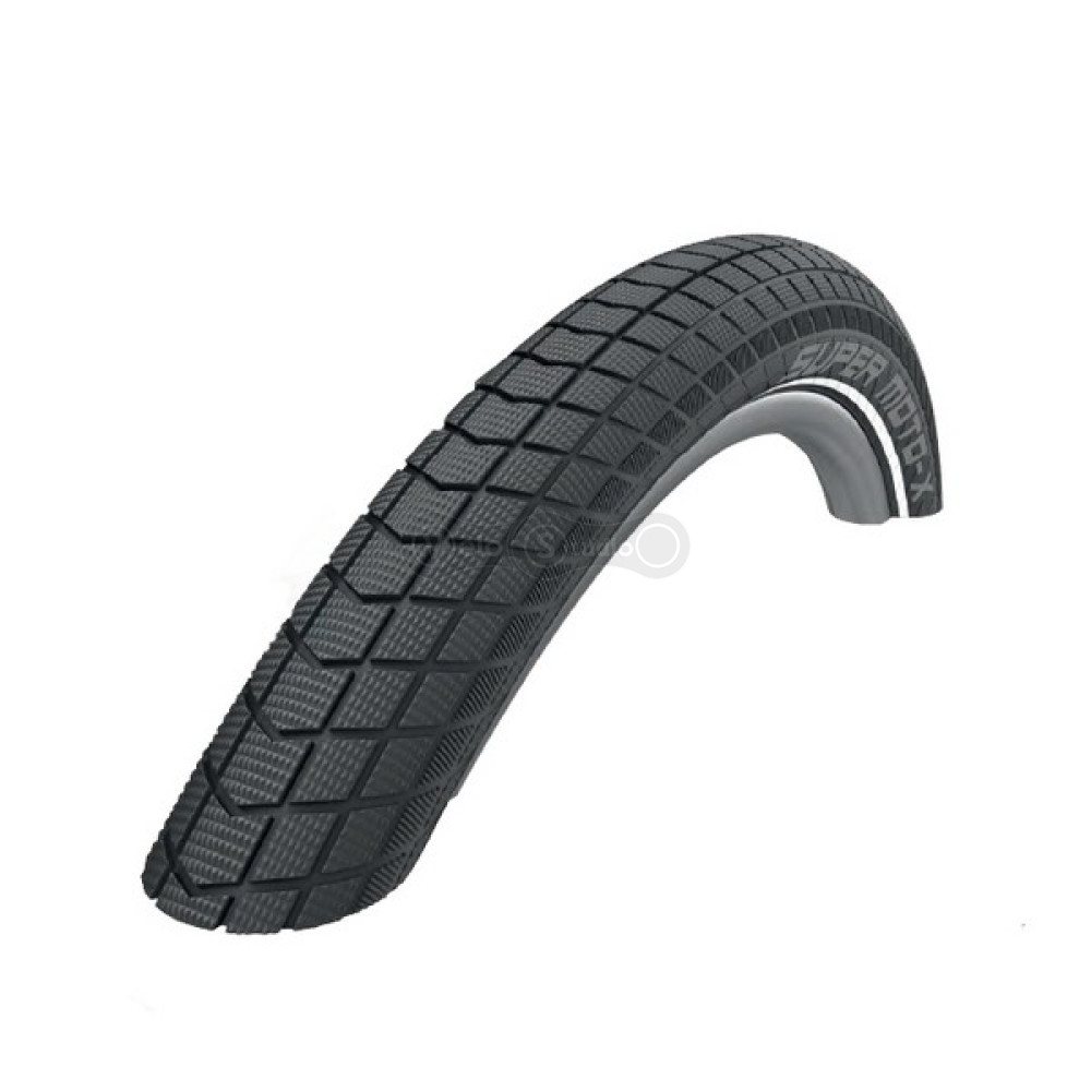 Покришка 20x2.40 (62-406) Schwalbe SUPER MOTO-X G-Guard SnakeSkin B/B-SK+RT HS439 DC, 67EPI 33B