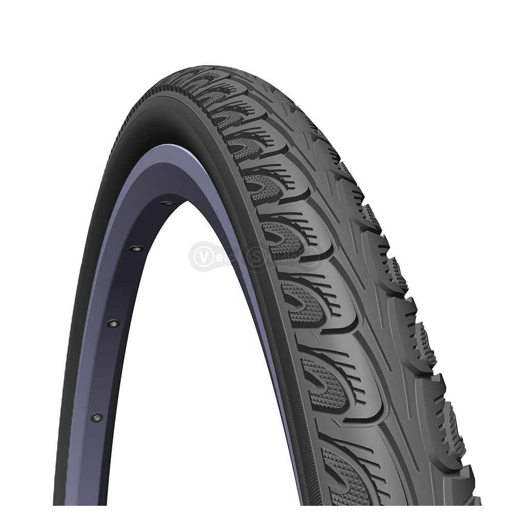 Покрышка 28x1.1/2 (40-635) Mitas HOOK V69 Classic, черная