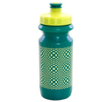 Фляга 0,6 Green Cycle DOT з великим соском, green nipple/ yellow cap/ green bottle