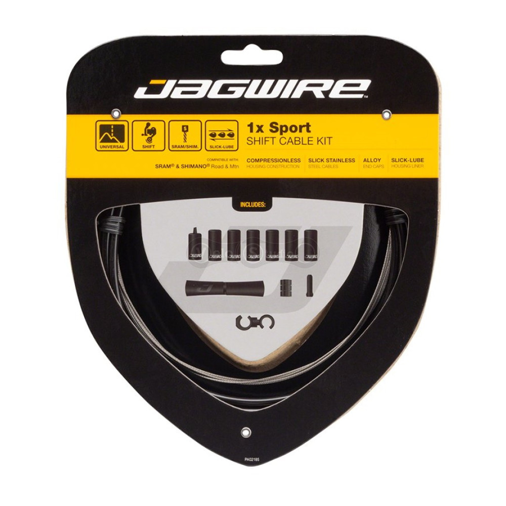 Комплект перемикання JAGWIRE 1X Sport Shift Kit UCK350 на один бік, black