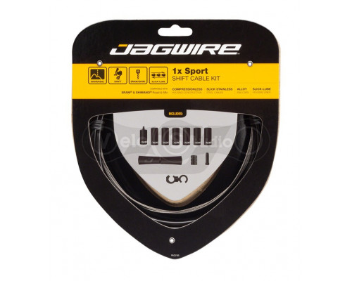 Комплект переключения JAGWIRE 1X Sport Shift Kit UCK350 на одну сторону, black
