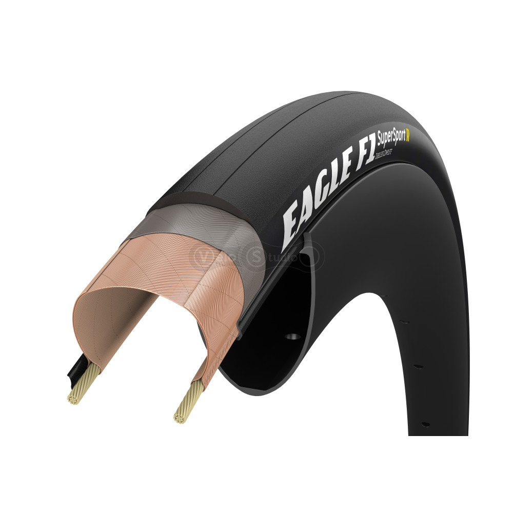 Покрышка 700x30 GoodYear Eagle F1 SuperSport R Tubeless Complete Folding Black, 150tpi