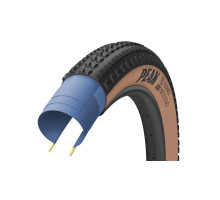 Покрышка 700x45 GoodYear Peak Ultimate Tubeless Complete Folding Blk/Tan, 120tpi