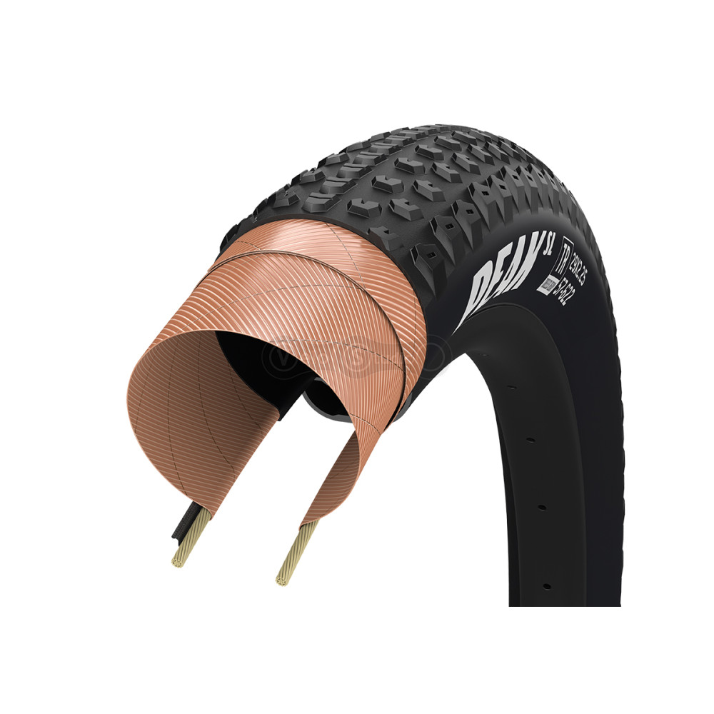 Покришка 29x2.4 (61-622) GoodYear Peak SL Tubeless Ready Folding Black, 60tpi