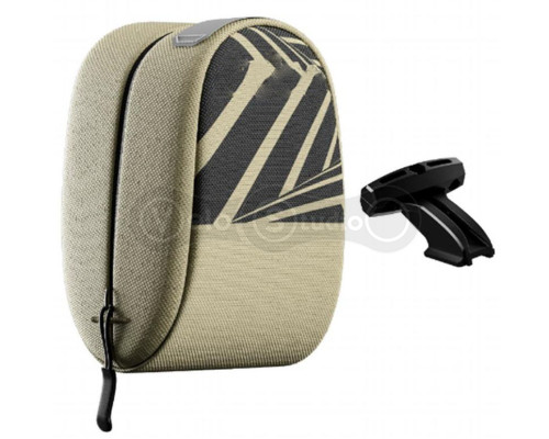 Сумка подседельная Green Cycle Clipo, со светоотражателем, на рейлы, 14,2х8х6,4 см, хаки