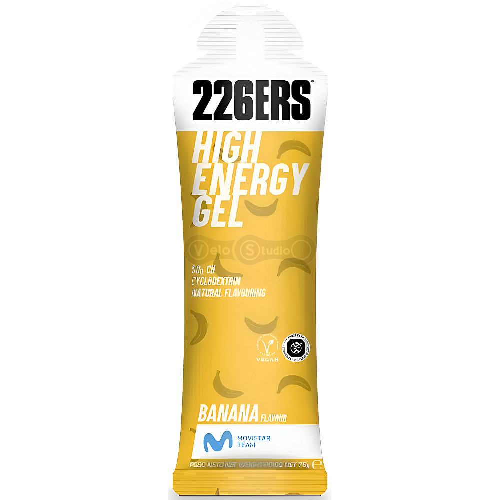 Гель енергетичний 226ERS High Energy 50 г вуглеводів банан