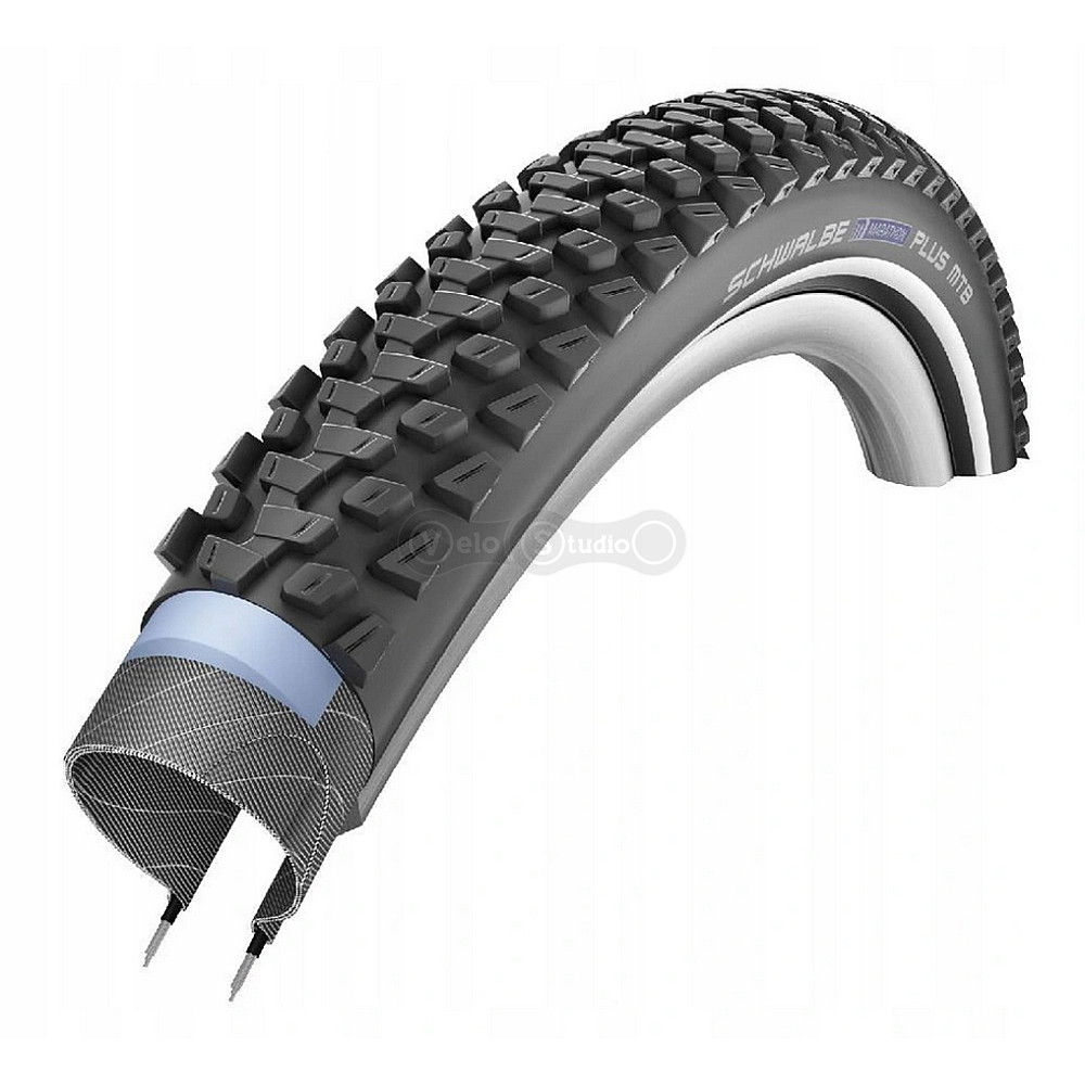 Покришка 27.5x2.25 650B (57-584) Schwalbe MARATHON PLUS S-Guard B/B+RT HS468 DC, 67EPI 36B