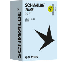 Вело камера Schwalbe 20 (40/62-406) AV7 40мм