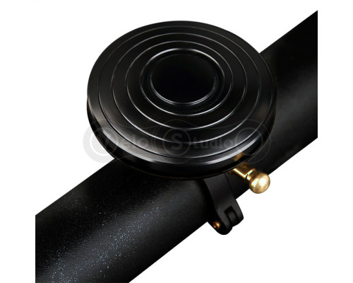 Звонок Green Cycle GBL-606, алюминевый черный