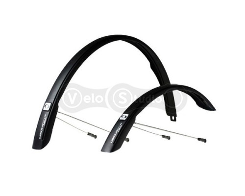 Комплект крыльев 28" SIMPLA Ubiquit Urban SDL 45mm, чёрные