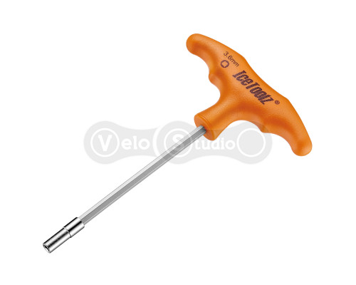 Ключ для спиц Ice Toolz 12D7 с Т-образной ручкой под квадратный нипель 3.6mm