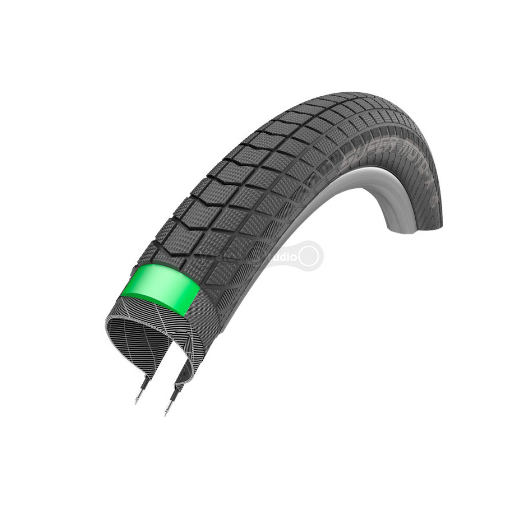 Покрышка 27.5x2.40 650B (62-584) Schwalbe SUPER MOTO-X G-Guard SnakeSkin B/B-SK HS439 DC, 67EPI 41B