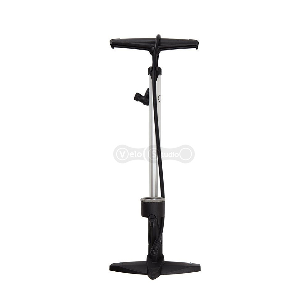 Насос для підлоги Green Cycle GPF-231P алюмінієвий з манометром, presta+schrader, 160psi