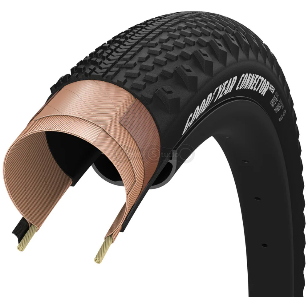 Вело покрышка 700x45 (45-622) GoodYear Connector Inter, Race, Dynamic:UHP, Folding, Black