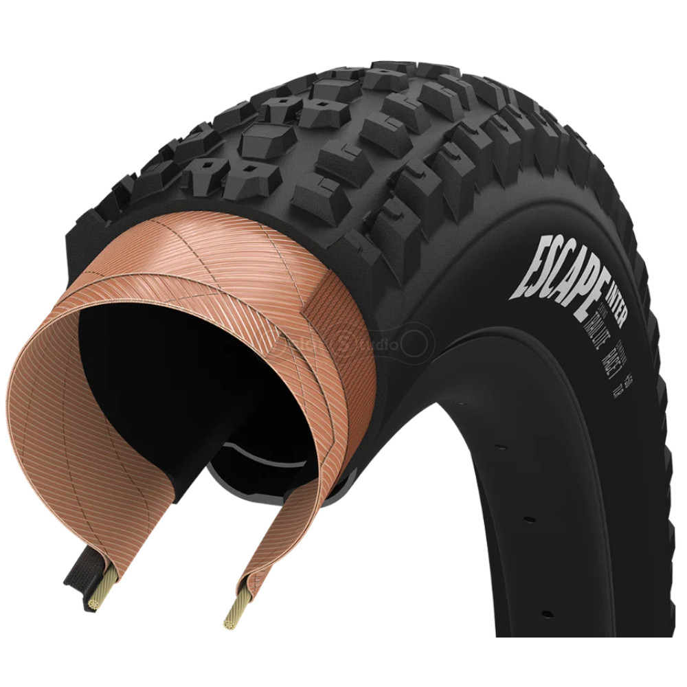 Вело покрышка 29x2.40 (61-622) GoodYear Escape Inter, Trail Lite, Dynamic:UHP, Folding, Black
