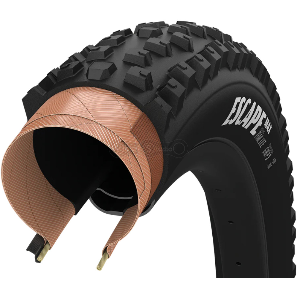Вело покрышка 29x2.40 (61-622) GoodYear Escape Max, Trail Lite, Dynamic:Grip3, Folding, Black