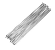 Спицы Rodi 14G/2 мм, 266 мм, нержавейка, серебристая, 32 шт.