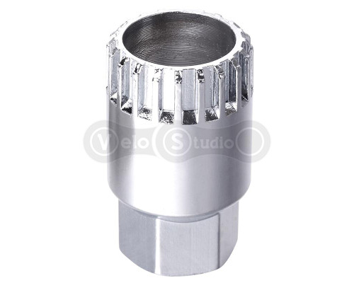 Съемник каретки Kenli KL-9706B, под ключ, серебристый