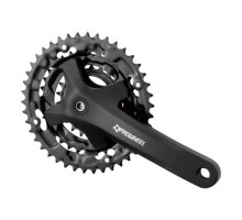 Шатуни PROWHEEL MPE-301 під квадрат, 170мм, 22-32-42Т, із захистом, чорні