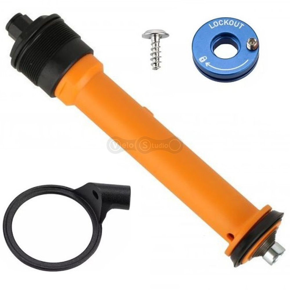 Демпфер Turn Key для вилки Rock Shox Tora, XC 32, Recon silver