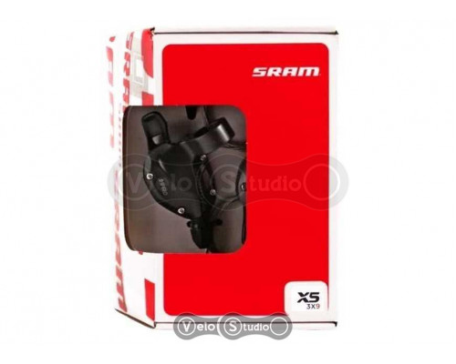 Манетки SRAM X5 3х9 скоростей комплект (левая + правая)