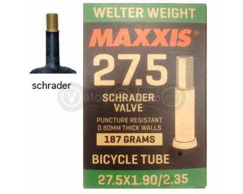 Камера Maxxis Welter weight 27,5x1.90-2,35 AV 48 мм