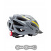 Шлем Green Cycle Rock серый с жёлтым