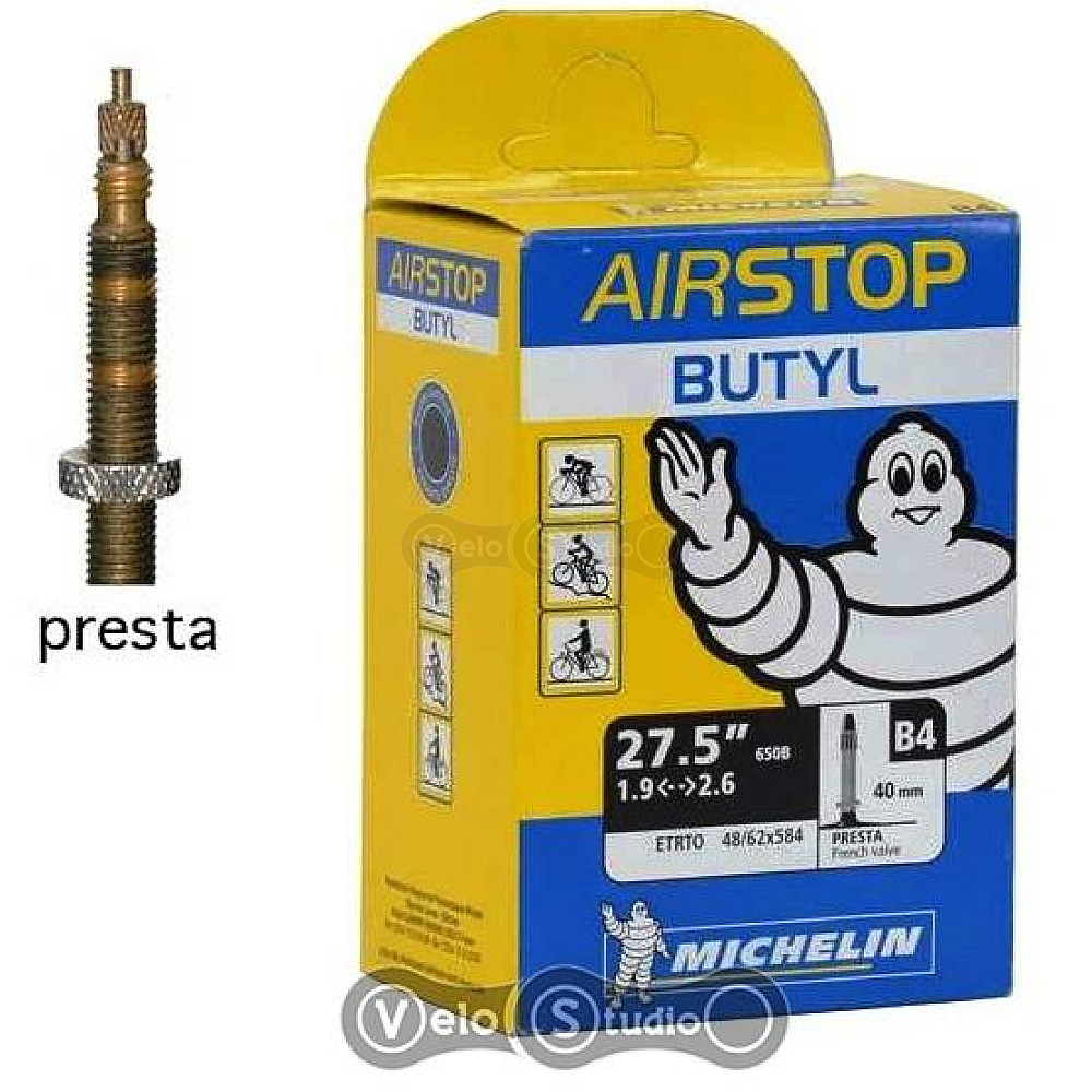 Камера Michelin Butil B4 27,5 1.9x2.6 presta 40 мм