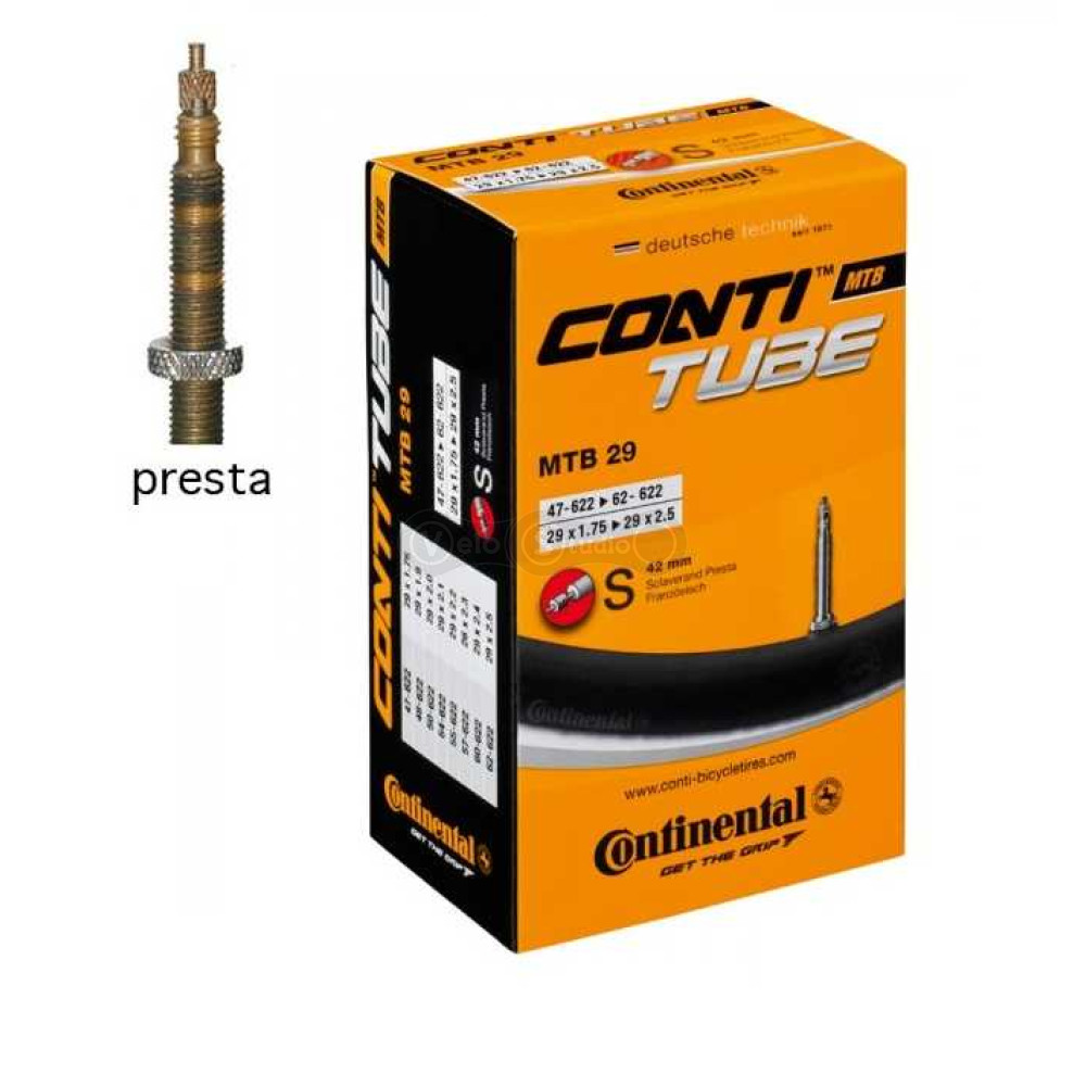 Камера Continental 29x1.75-2.5 Presta 42 mm