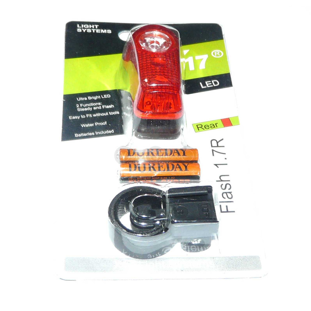 Мигалка задняя X17 Flash 1.7R 3UltraBrihgtLED