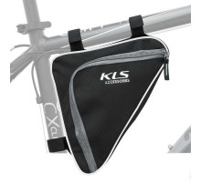Сумка под раму KLS Snappy (объем 1,3 л) серая