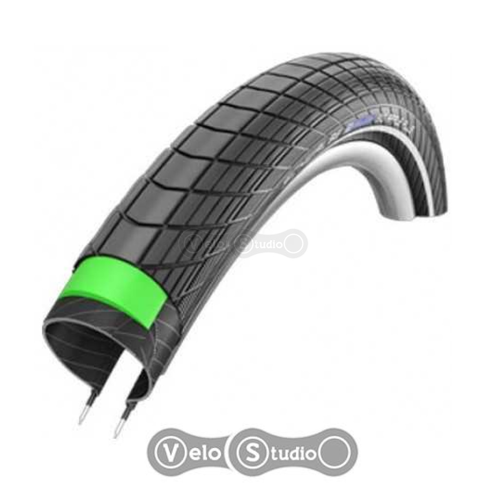 Покрышка Schwalbe BIG APPLE PLUS 26x2.15 PLUS GreenGuard B/B+RT HS430 EC 67EPI