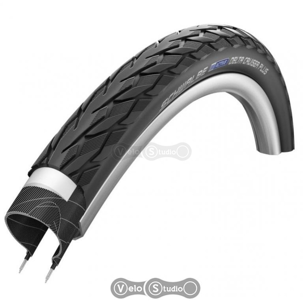 Покрышка Schwalbe Delta Cruiser Plus PunctureGuard 26х1.75 B/B+RT DC
