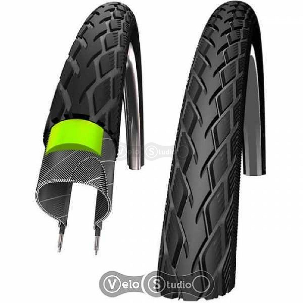 Вело покрышка Schwalbe Marathon GreenGuard 26х2.00 B/B-SK+RT EC
